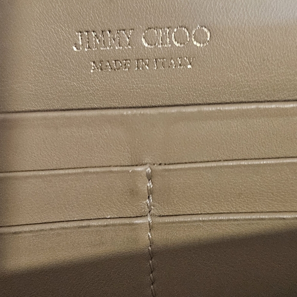 Jimmy Choo gold zippy wallet - Picture 6 of 12